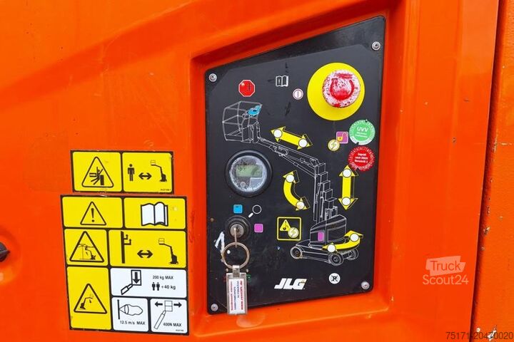 Plate-forme de travail télescopique articulée JLG Toucan 12E Plus Electric, 12.65m Working Height, T