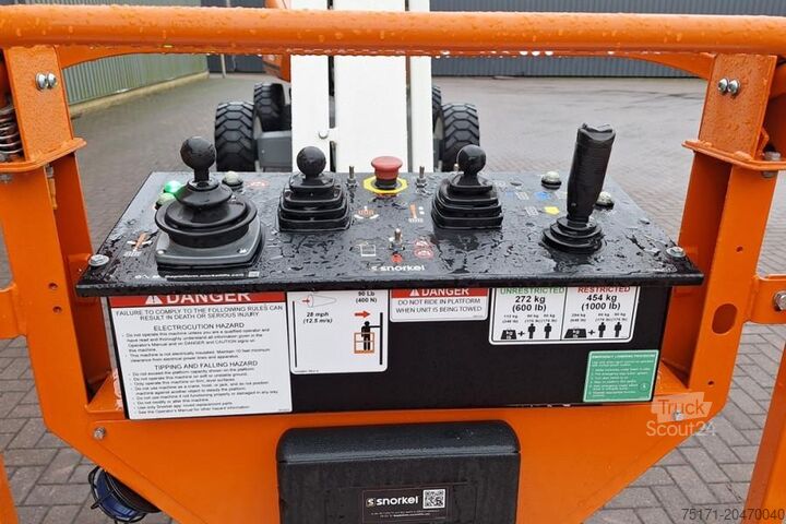 Plate-forme télescopique Snorkel 660SJ Valid Inspection, *Guarantee! CE, Diesel, 4x