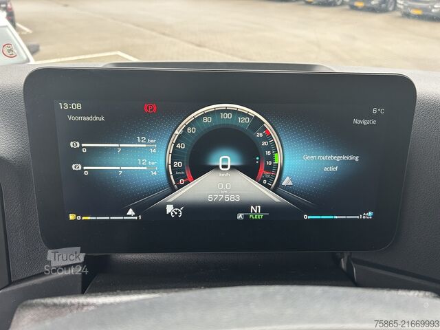 MTS standard Mercedes-Benz Actros 1845 Streamspace / 577 dkm / Tacho V2 / ...