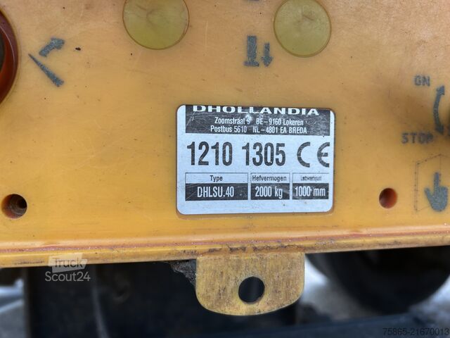 Kovček Groenewegen DRO-12-10 B / City / Box / Loadlift 2000 kg / N...