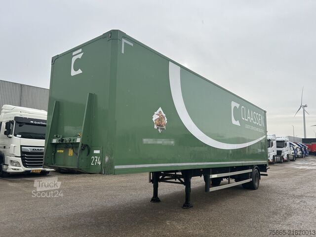 Kovček Groenewegen DRO-12-10 B / City / Box / Loadlift 2000 kg / N...