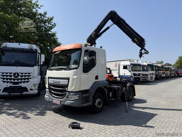 Autokran Daf LF 220.13 Kran Hiab 111 E-3 HiDuo