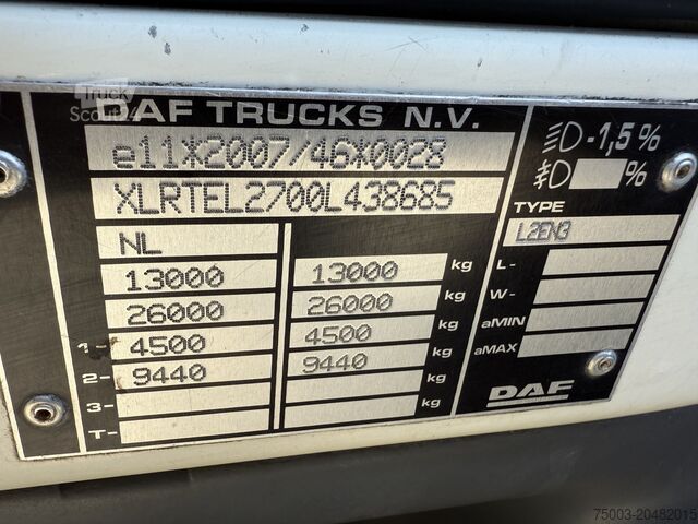 Autokran Daf LF 220.13 Kran Hiab 111 E-3 HiDuo