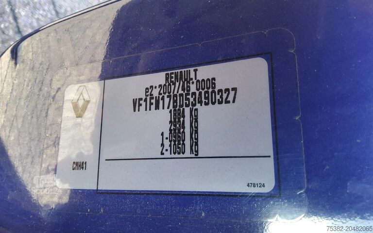 Bestelbus Renault Kangoo 75 PK EURO 5 - ACHTERKLEP - VR-621-N