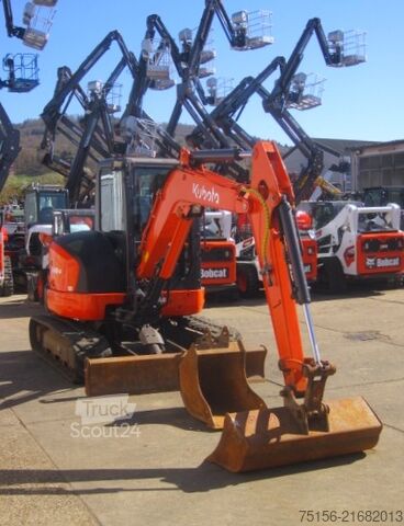 Miniexcavadora Kubota KUBOTA U48-4 * 2x Löffel *