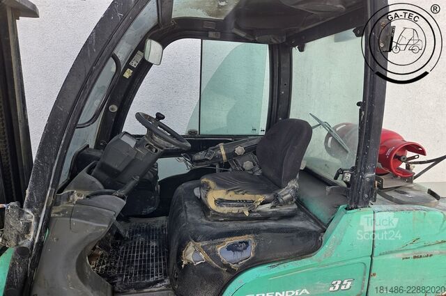 LPG gaffeltrucker Mitsubishi FG 35 N