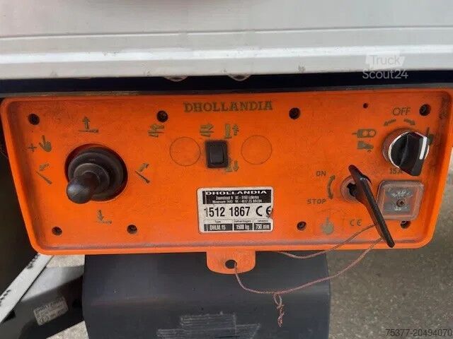 валіза Renault D16 210 pk,laadklep,zijdeur,727x249x236(cm),374...