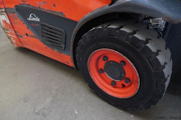 Gaffeltruck Linde E 14 EVO 386-02