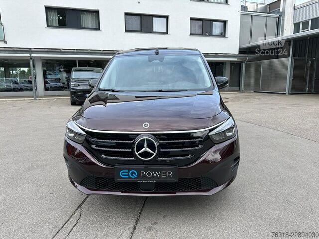Minibus Mercedes-Benz EQT 200 lang 7 Sitzer Wartungspaket rubellitrot