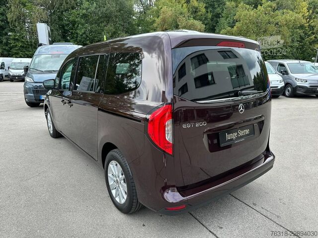 Minibus Mercedes-Benz EQT 200 lang 7 Sitzer Wartungspaket rubellitrot