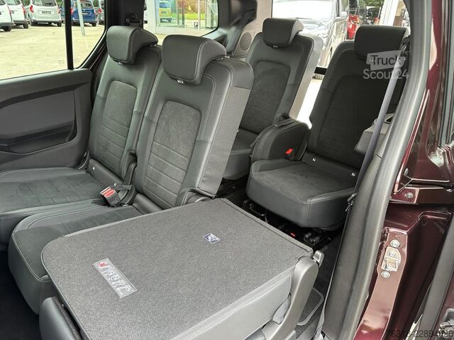 Minibús Mercedes-Benz EQT 200 lang 7 Sitzer Wartungspaket rubellitrot
