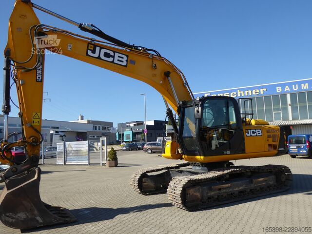 Lánctalpas kotrógép JCB JS220 LC mit Oilquick OQ70/55