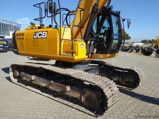 Lánctalpas kotrógép JCB JS220 LC mit Oilquick OQ70/55