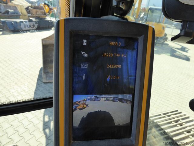 Lánctalpas kotrógép JCB JS220 LC mit Oilquick OQ70/55