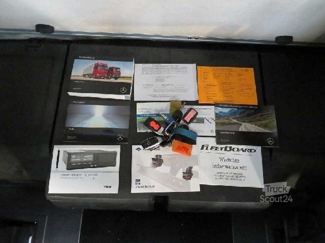 Swap body truck MERCEDES-BENZ 2553 LL 6x2/4 Multiwechsler Lenkachse 2 x AHK