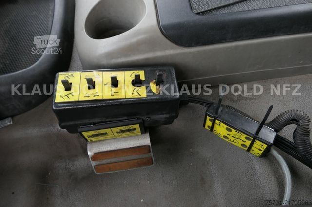 Āķa konteineru automašīna DAF CF 85.360 Abrollkipper Kran Lift-/Lenkachse