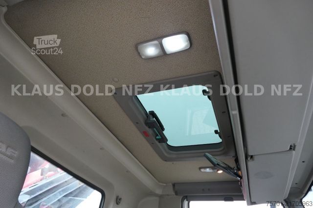 Āķa konteineru automašīna DAF CF 85.360 Abrollkipper Kran Lift-/Lenkachse