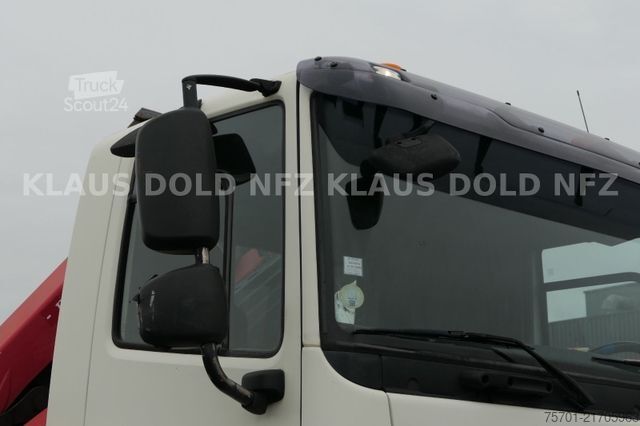 Āķa konteineru automašīna DAF CF 85.360 Abrollkipper Kran Lift-/Lenkachse