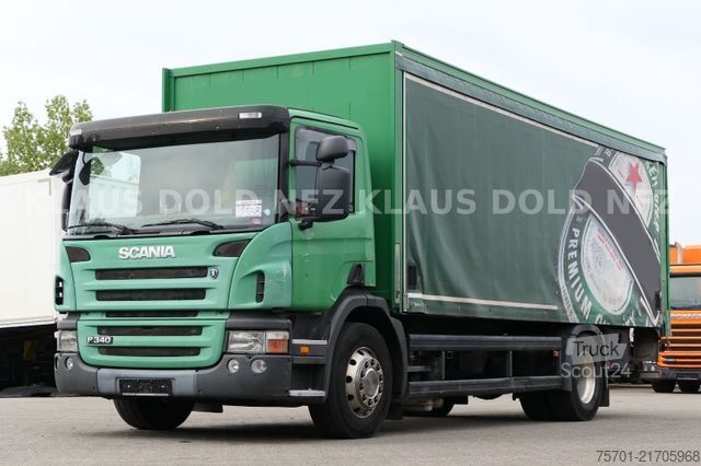 Φορτηγό μεταφοράς ποτών SCANIA P 340 Getränkewagen Kamera LBW
