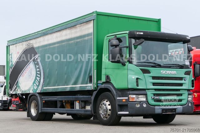 Φορτηγό μεταφοράς ποτών SCANIA P 340 Getränkewagen Kamera LBW