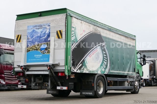 Φορτηγό μεταφοράς ποτών SCANIA P 340 Getränkewagen Kamera LBW