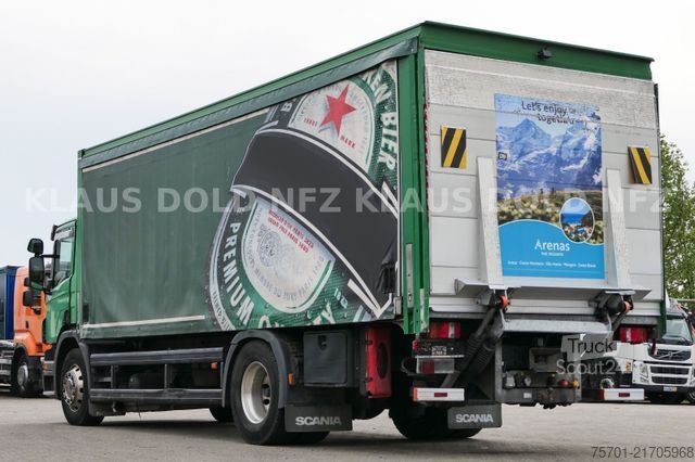 Φορτηγό μεταφοράς ποτών SCANIA P 340 Getränkewagen Kamera LBW