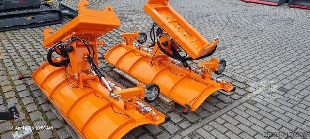 Riteņu iekrāvējs Schneeschild hydraulisch verstellbar