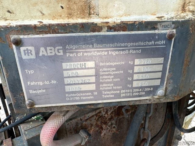 Asfalta maisītava ABG Procut 500 mit Förderband