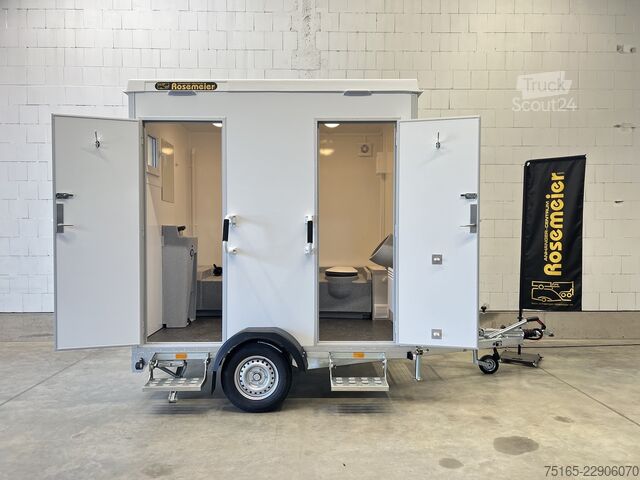  Rosemeier 1 Damen, 1 Herren - Tank U Toilettenanhänger
