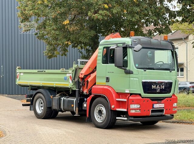 Autolaadkraan MAN TGS 18.360 - Kipper - Kran - 186 TKm