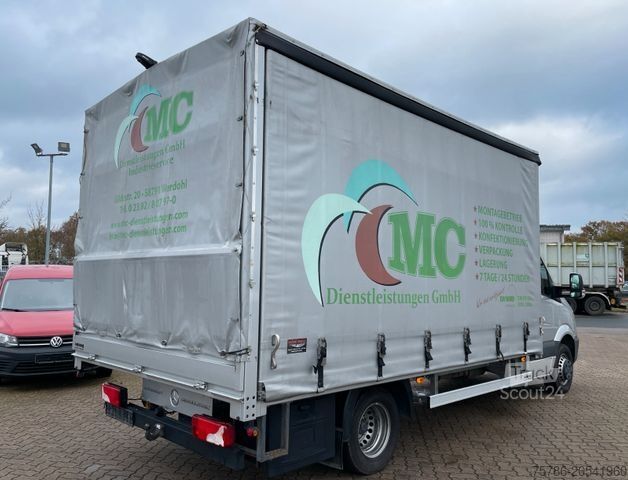 Samochód dostawczy z plandeką MERCEDES-BENZ Sprinter 519 CDI Pritsche/ Autom./ AC/ org. KM