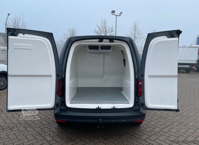 Koelwagen met geïsoleerde laadbak VOLKSWAGEN Caddy Frischdienst/ Hahlbrock/ 110kw/ AC/ AHK
