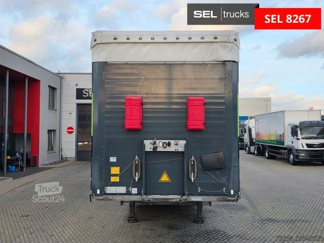 Atvērta puspiekabe ar tentu SCHMITZ CARGOBULL SCS 24/L / Palettenk. / Staplerh. / Lenk.