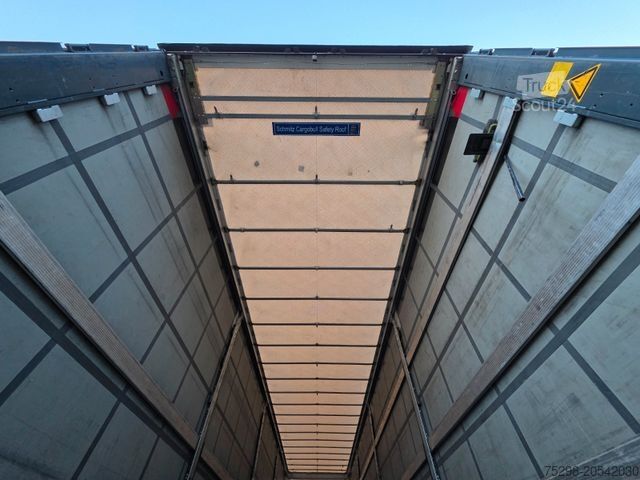 Auflieger mit Pritsche & Plane SCHMITZ CARGOBULL SCS 24/L / Palettenk. / Staplerh. / Lenk.