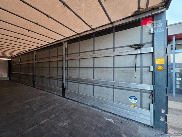 Auflieger mit Pritsche & Plane SCHMITZ CARGOBULL SCS 24/L / Palettenk. / Staplerh. / Lenk.