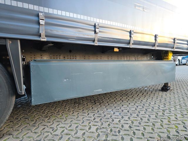 Naczepa otwarta z plandeką SCHMITZ CARGOBULL SCS 24/L / Palettenk. / Staplerh. / Lenk.