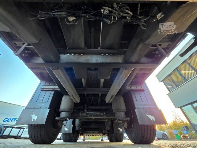 Auflieger mit Pritsche & Plane SCHMITZ CARGOBULL SCS 24/L / Palettenk. / Staplerh. / Lenk.