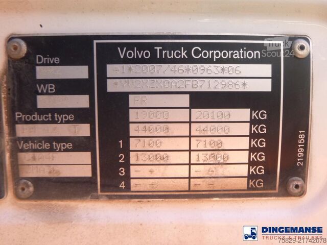 Štandard-SZM Volvo FM 450 4x2 Euro 6 + ADR