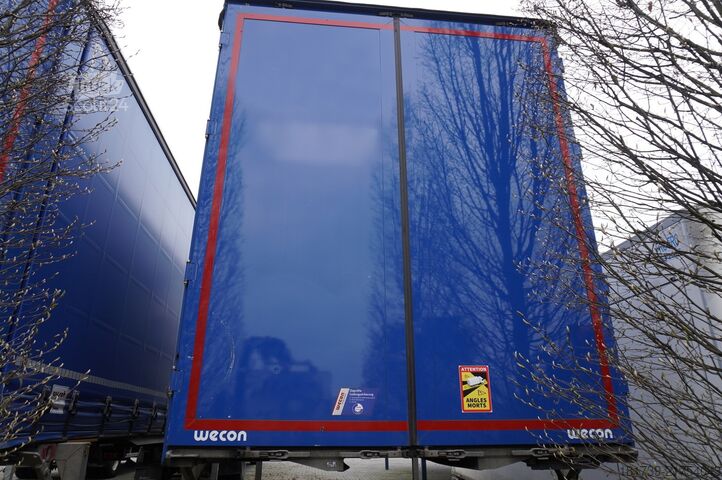 Perdeli üst yapı Wecon 19 EPAL curtainsider superstructrure