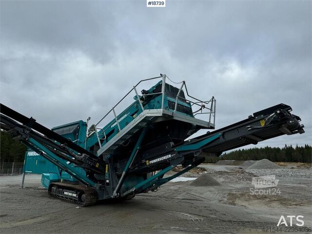  Powerscreen Chieftain 1400 Screening plant