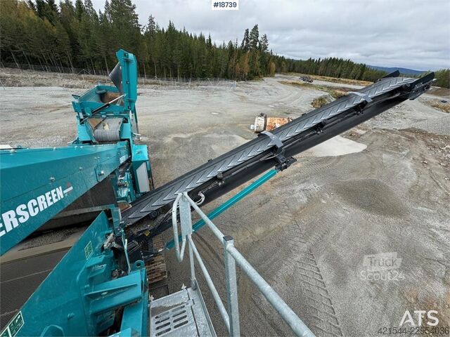  Powerscreen Chieftain 1400 Screening plant