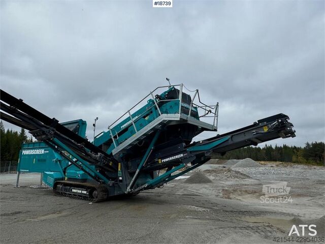  Powerscreen Chieftain 1400 Screening plant