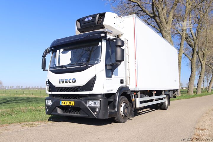 Vrachtwagen met bakwagen Iveco eurocargo 120-190