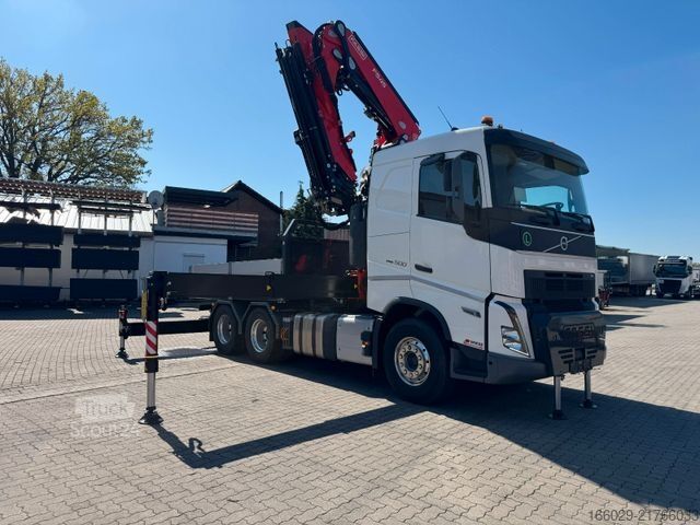 Camion per usi speciali VOLVO FH500 6x4mit Fassi F545 2.27 JIB Winde sofort