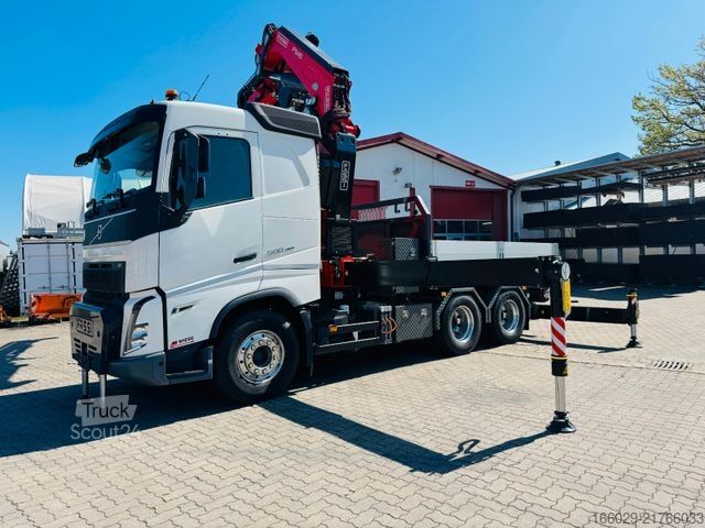 Camion per usi speciali VOLVO FH500 6x4mit Fassi F545 2.27 JIB Winde sofort