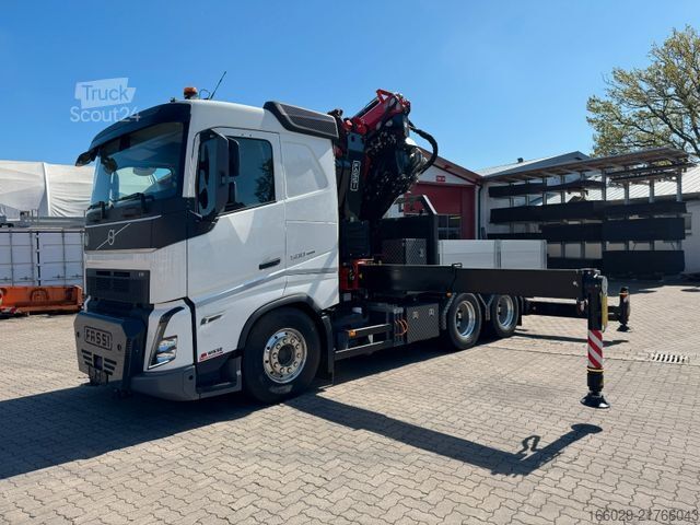 Camión de carga pesada VOLVO Volvo FH500 6x4 mit Fassi F545 Kran JIB Winde so