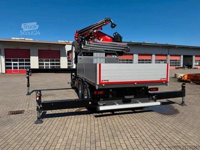 Camión de carga pesada VOLVO Volvo FH500 6x4 mit Fassi F545 Kran JIB Winde so