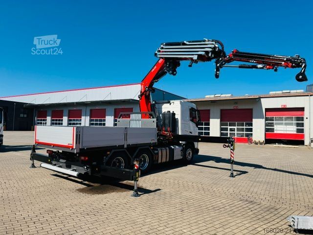 Camión de carga pesada VOLVO Volvo FH500 6x4 mit Fassi F545 Kran JIB Winde so