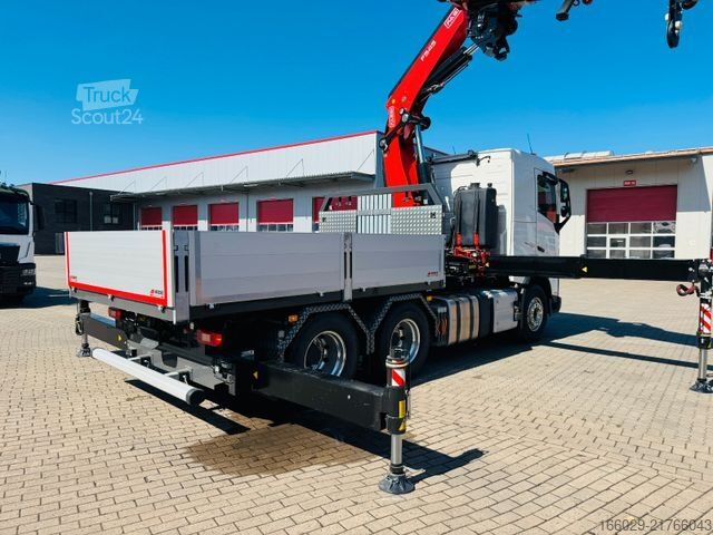 Camión de carga pesada VOLVO Volvo FH500 6x4 mit Fassi F545 Kran JIB Winde so