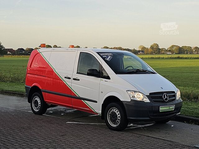 MERCEDES-BENZ VITO 116 Компакт 4x4, автоматическая коробка передач, автономный отопитель, кондиционе MERCEDES-BENZ VITO 116 Kompakt 4x4 ac automaat standkachel
